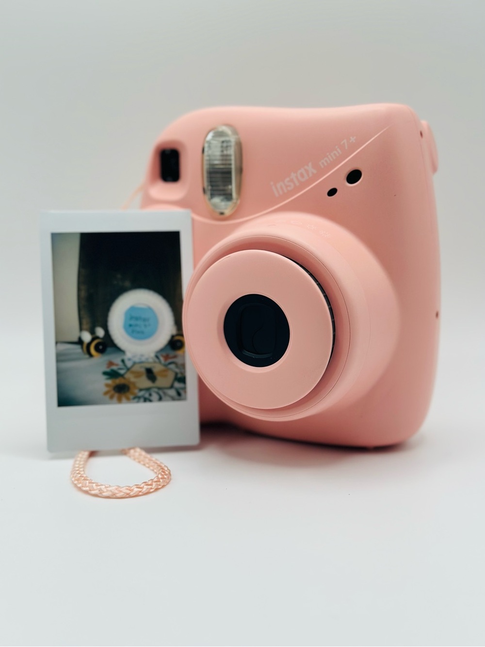 Fujifilm Instax Mini 7s Instant Film Camera - Pink, Film Tested and Working